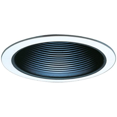 ELCO LIGHTING 6 Metal Step Baffle Trim" ELM30BB